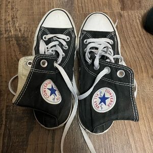 Black High Top Converse